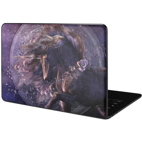 Black Rose Unicorn by Laurie Prindle Google Pixelbook Go Skin